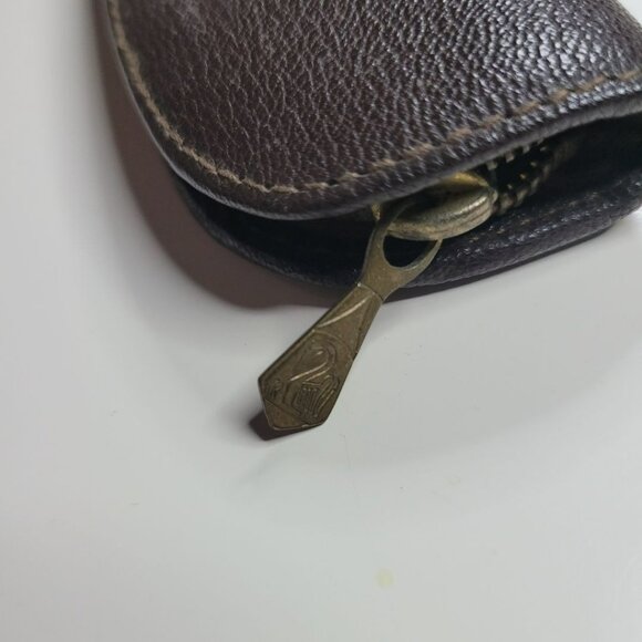 Pelikan‎ Fountain Pen Tortoise Brown Stripe Case Mechanical Pencil Zip Vintage - Picture 15 of 16